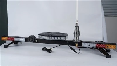 1,2 m LED těžba kombo strobová majáka Light Bar s bezpečnostní biče alarmové rohy