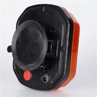 Rechargeable Amber LED Magnetic Truck Warning Light With Wireless Flashing
